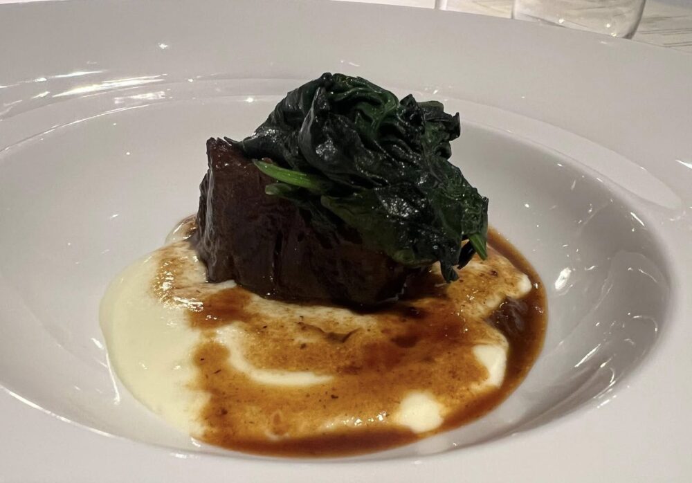 Feudi del Pisciotto - Guancia di manzo e spinacina