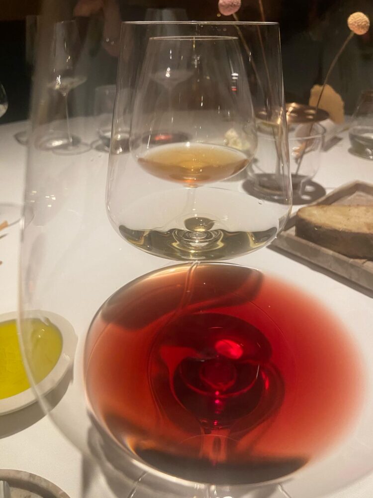 Aria servizio del vino