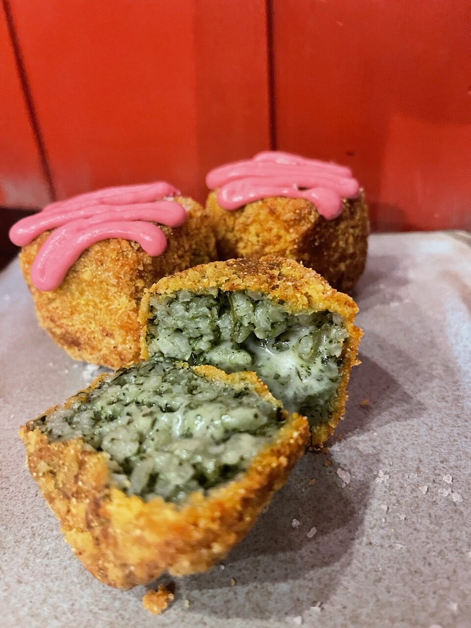 Cubo fritto ortica & mais - Kevin Colella