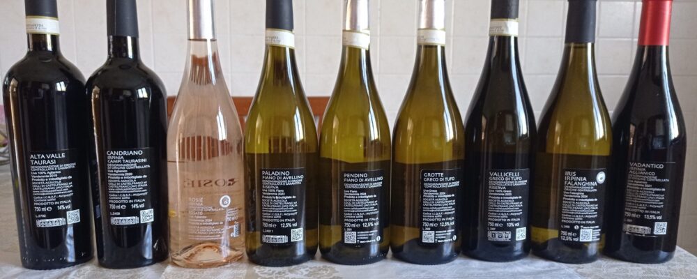 Controetichette vini Colli di Castelfranci