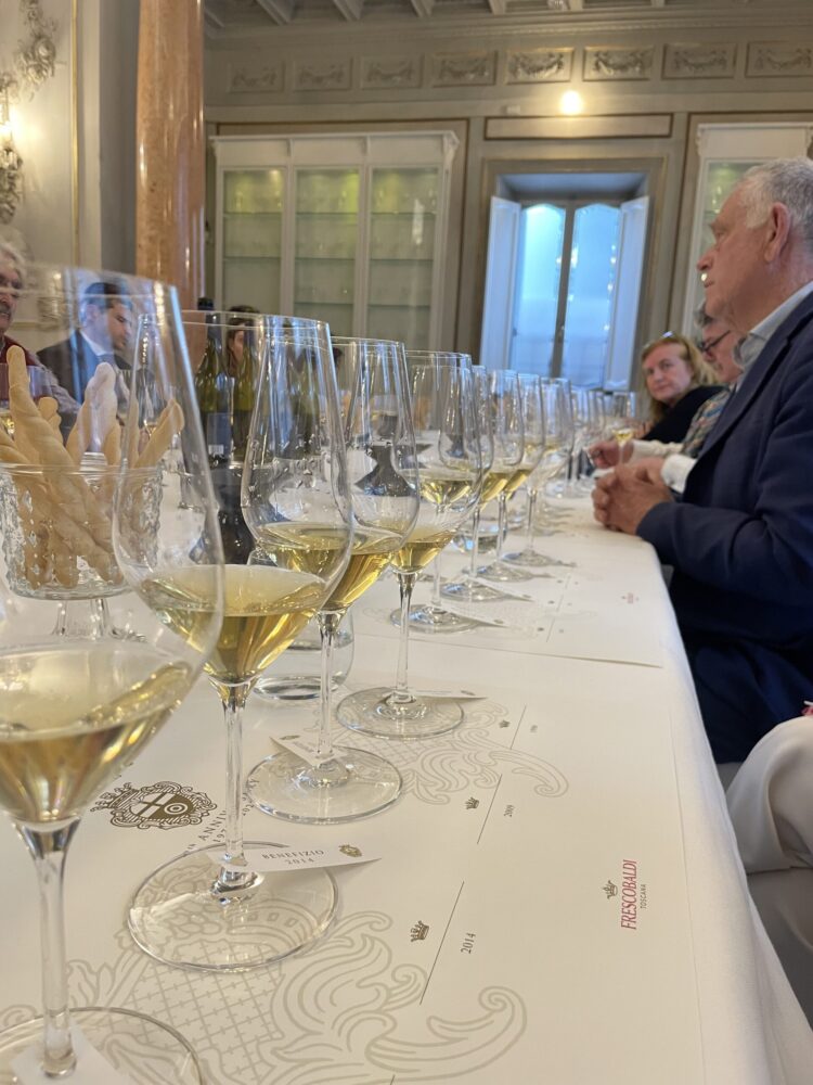 Degustazione di 4 annate di Benefizio Castello di Pomino 50° Anniversary 1973-2023