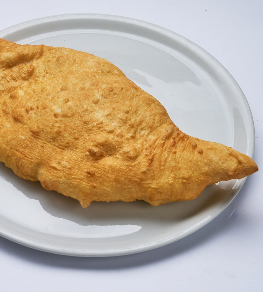 Pizza Fritta con scarole -Gianluca Marra