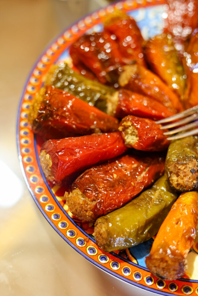 Masseria Vigne Vecchie, i peperoni della zia ripieni