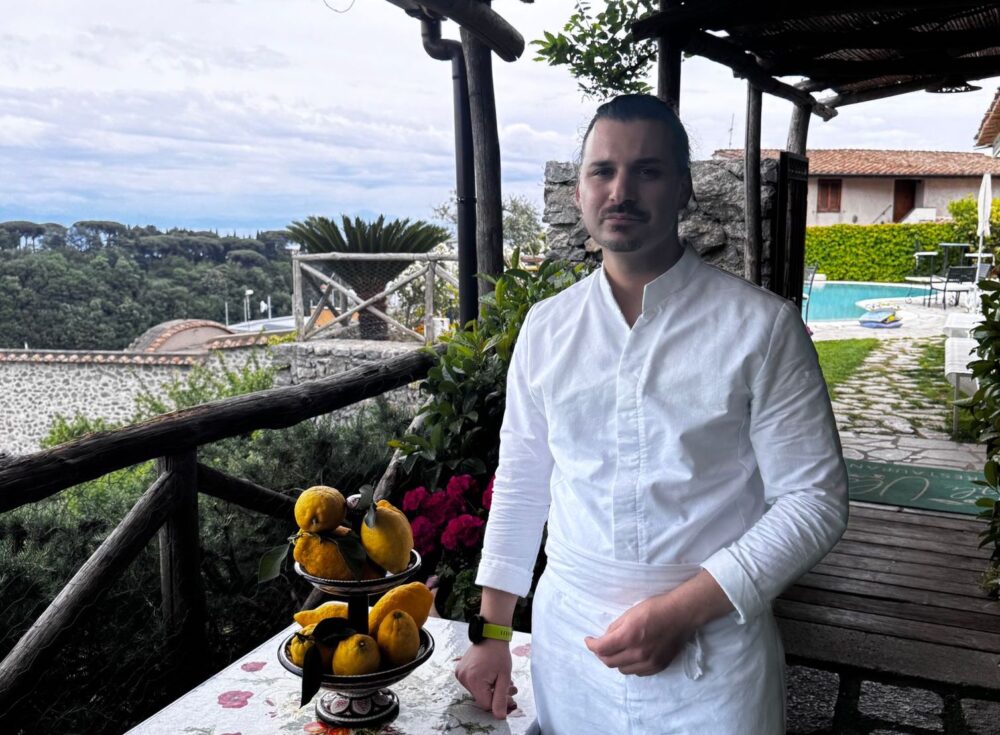 Gli Ulivi Restaurant- Lo chef Ciro Accardo