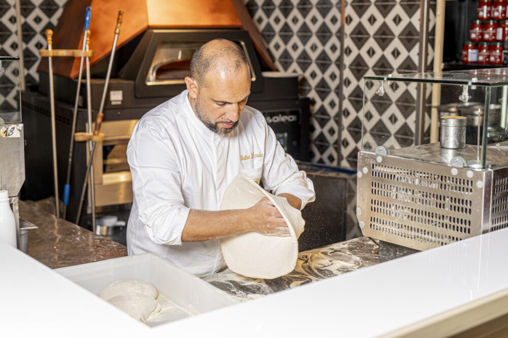 Il pizzaiolo Matteo La Spada