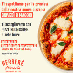 Berberè inaugura a San Lorenzo