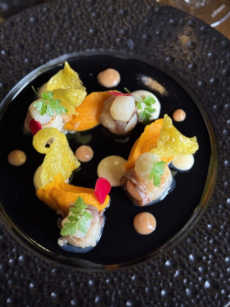 Capesante con lardo di colonnata - Casa Colonica