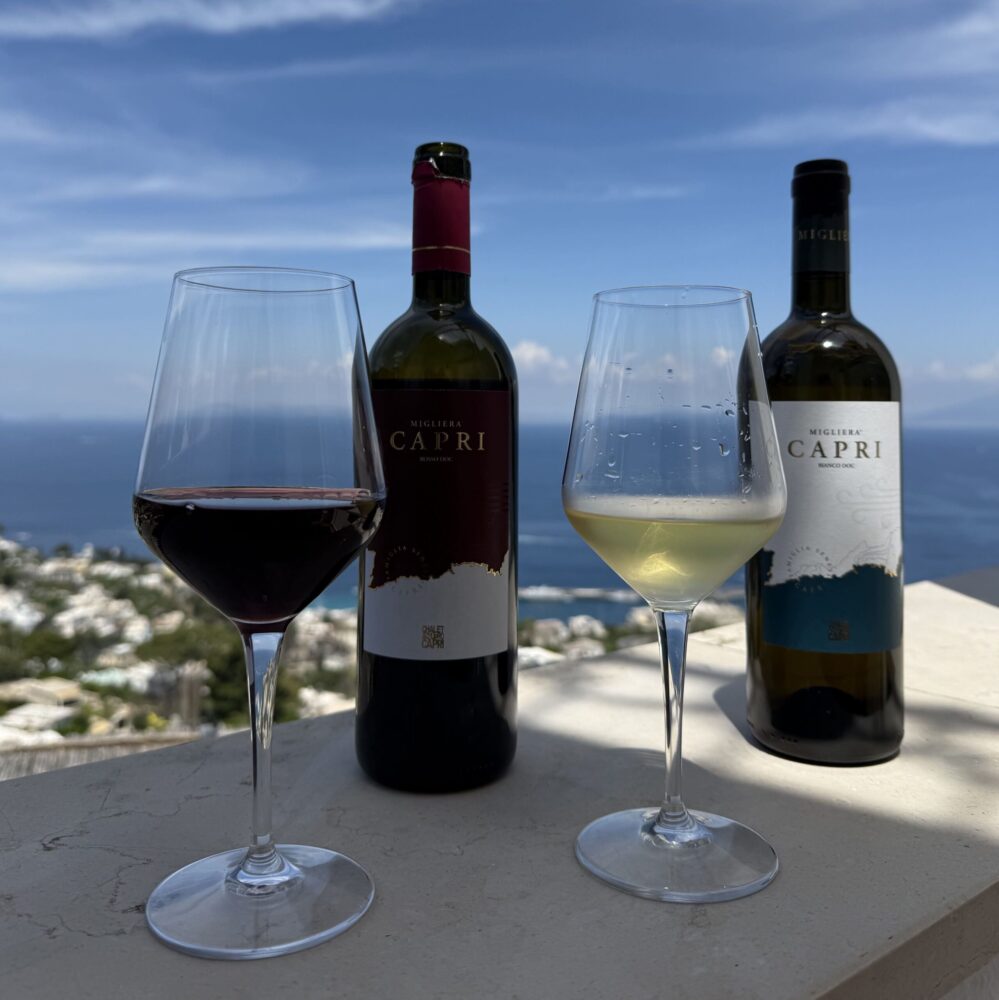 Degustazione Vini della Migliera Capri Chalet Azzurro