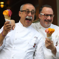 I Maestri Gelatieri Sergio Dondoli e Sergio Colalucci