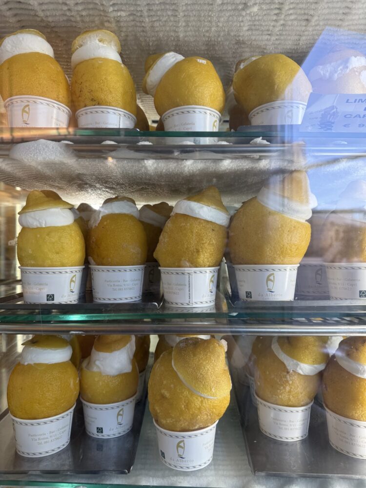 Limoni (specialità caprese) - Bar Alberto dal 1946