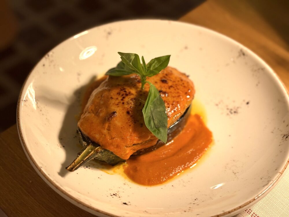 Melanzana ripiena - Forcella Cucina e Cantina