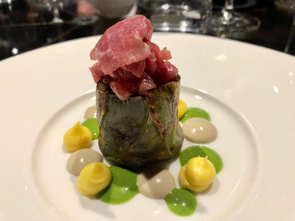 Ristorante Aquadulcis Carciofo arrostito