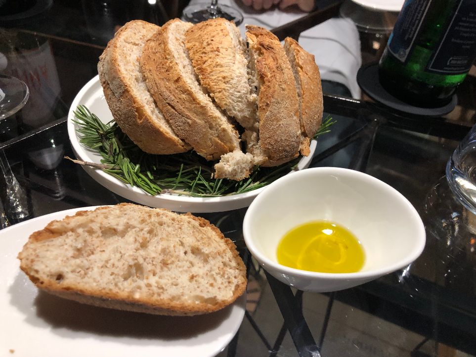 Ristorante Aquadulcis Pane e olio Cobellis