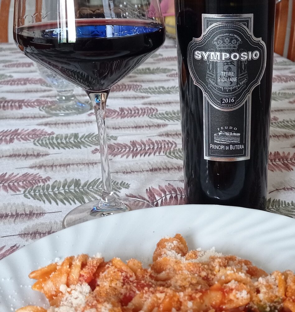 Symposio Rosso Terre Siciliane Igt 2016 Feudo Prinicpi di Butera 