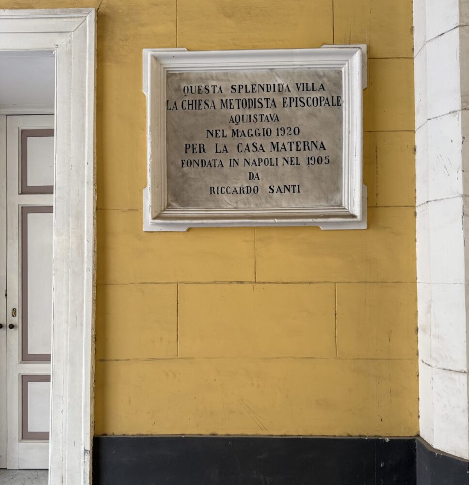 Targa commemorativa - Casa Colonica