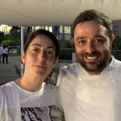 La Taverna del Mozzo, Davide Mea con la moglie Assunta