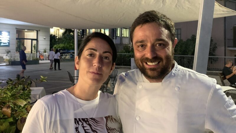 La Taverna del Mozzo, Davide Mea con la moglie Assunta