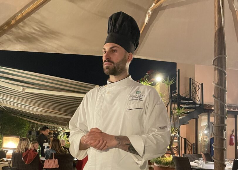 Chef Alessandro Pica del ristorante L'Uliveto- Hotel Diana Roma