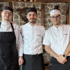 Chef Rosario Fusaro, Gianluca Tamburrino, Luca Vottiero - BBQ Braceria Jemming