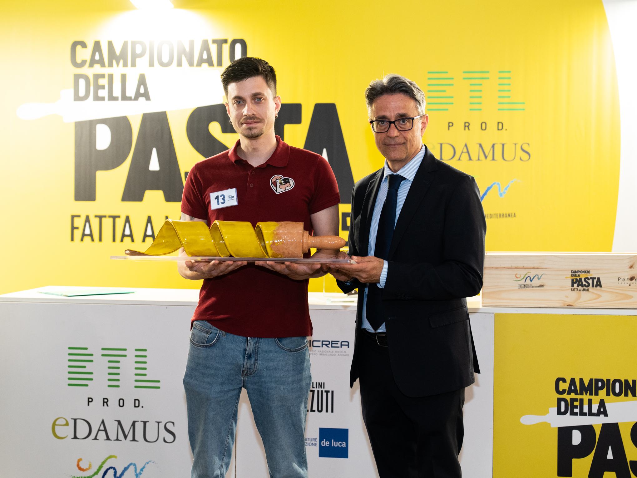 Il vincitore del Campionato della Pasta fresca