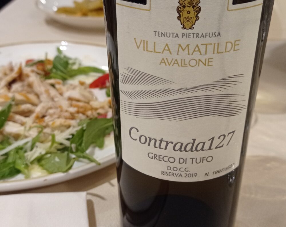 Greco di Tufo Riserva Docg Contrada 127 Docg 2019 Villa Matilde