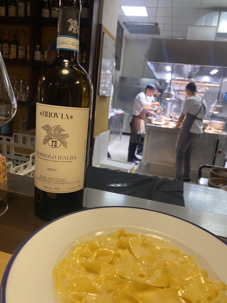 Trippa - le tagliatelle burro e parmigiano