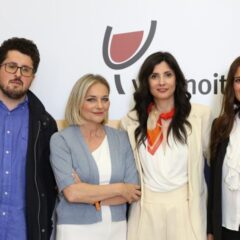 i curatori, da sx- raffaele mosca, antonella amodio, chiara giorleo, adele granieri
