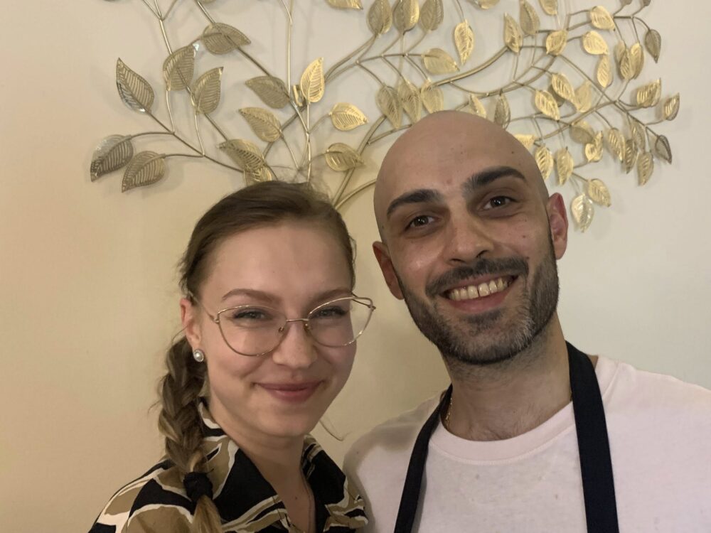 Ristorante Gallo a Roma, Lorenzo Gallo e Claudia Turcu