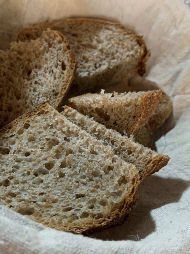 La Baita a Cuccaro Vetere, pane cilentano