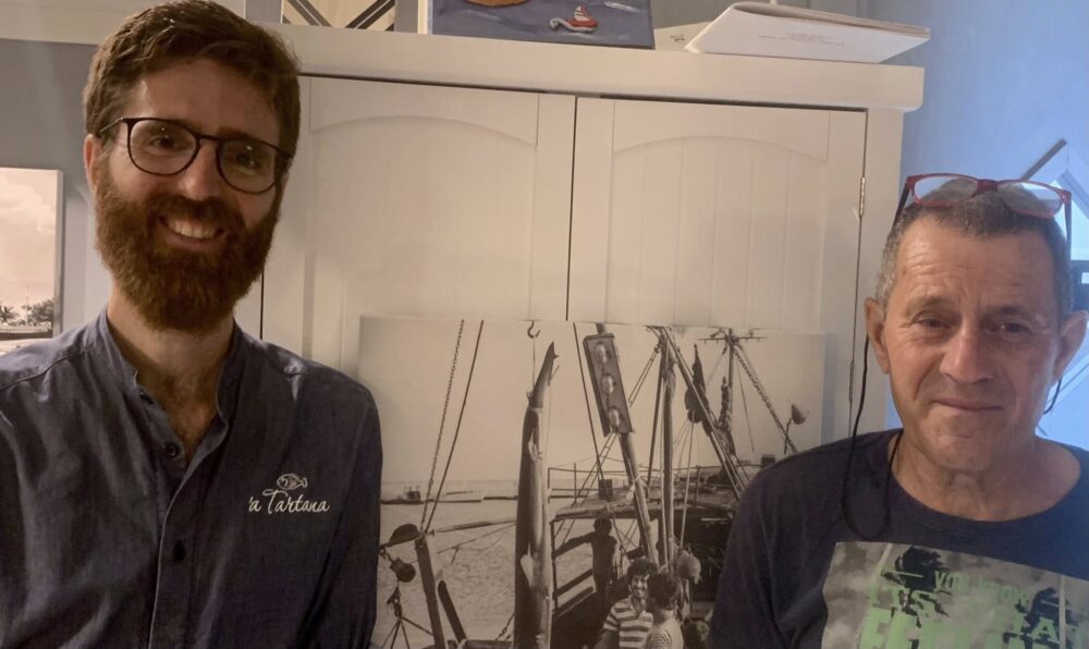 'A Tartana ad Acciaroli, Antonio e Alfredo La Greca