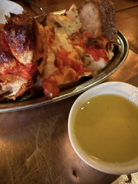 Osteria 57 - Focaccia e olio d'oliva