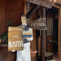 La Baita a Cuccaro Vetere, ingresso