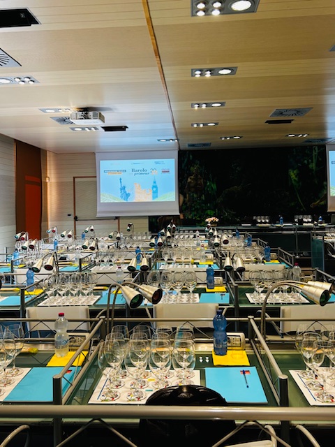 La sala degustazione di Enosis Meraviglia