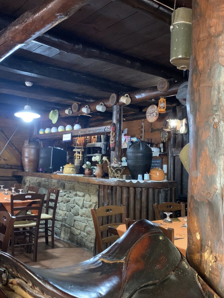 La Baita a Cuccaro Vetere, interno