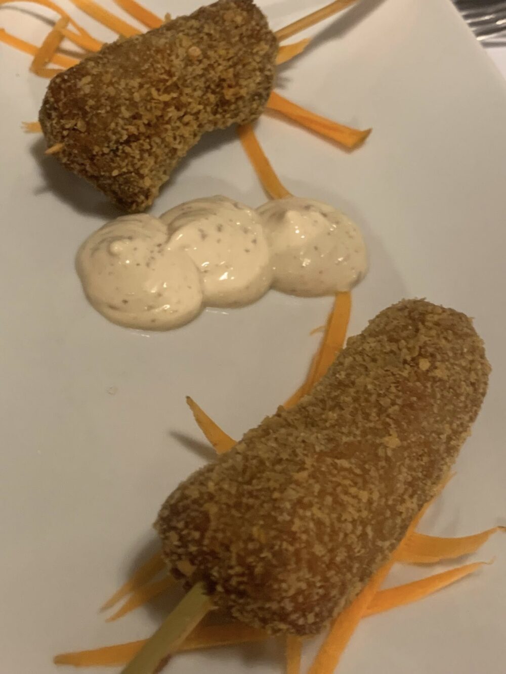 'A Tartana ad Acciaroli, spiedini di tonno