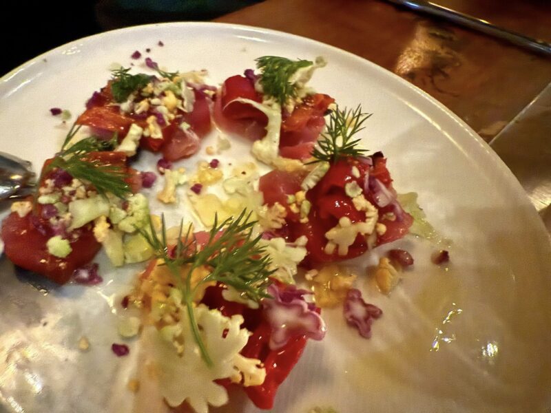Osteria 57 - Carpaccio di tonno