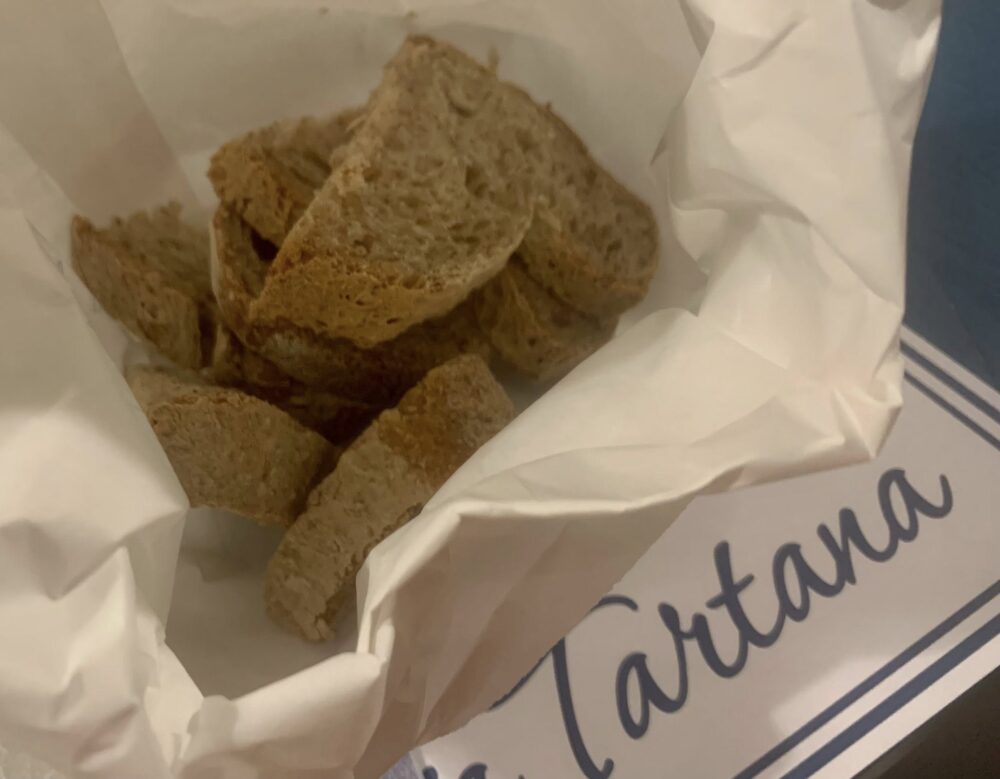  'A Tartana ad Acciaroli, pane cilentano