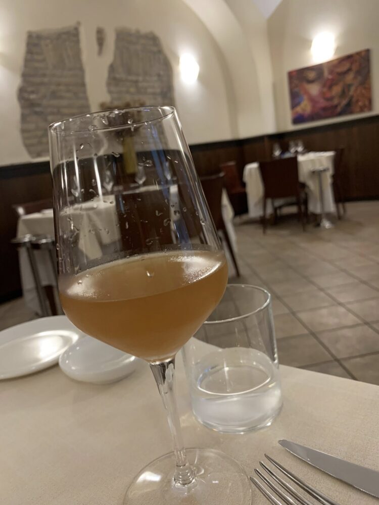 Ristorante Gallo a Roma, bollicine rose'