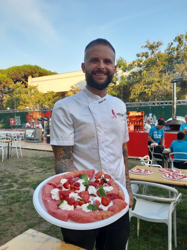 Antonio Conza e la sua Pizza Rosa