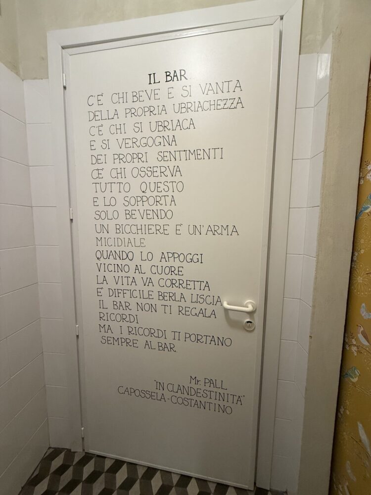 Bagno - Cantina Antisociale