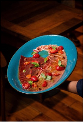 Carpaccio di tonno - CasaNatalia