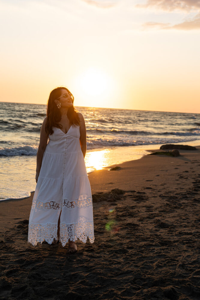 Cene Romantiche, Ornella al tramonto