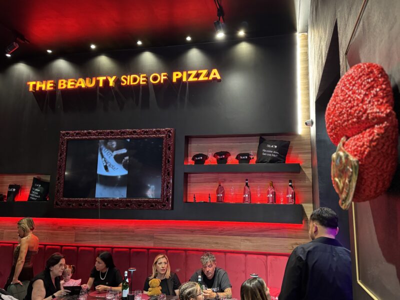 Gli interni di Palato