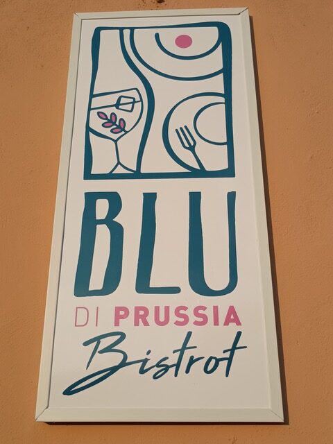 Blu di Prussia Bistrot - Insegna