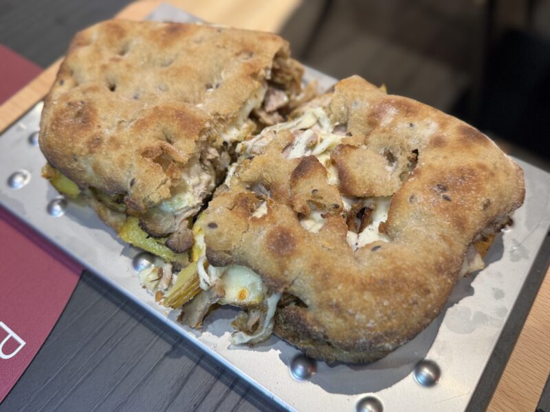 La palatina pancetta, provola e patate