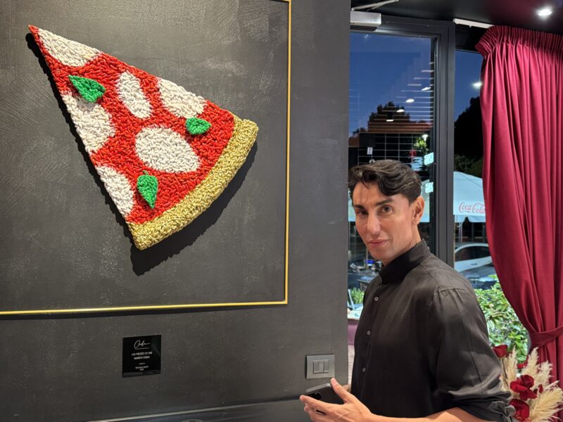 Marco Coda e la sua idea di pizza