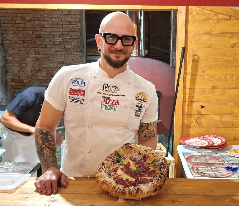 Paestum Pizza Fest 2025, Aniello Mele di Napò Sushi e Pizza - Teggiano