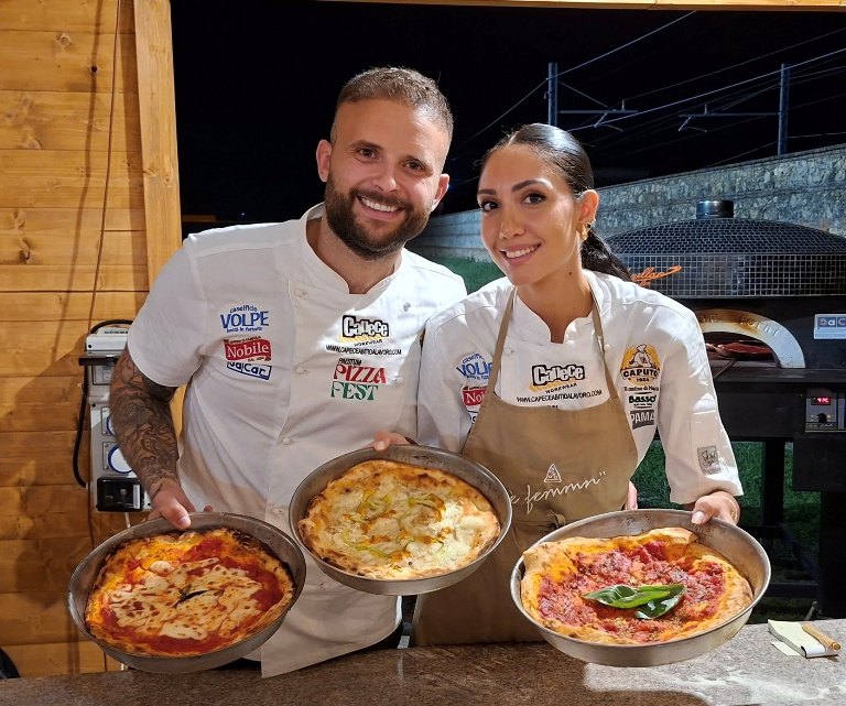 Paestum Pizza Fest 2025, Antonio Conza e Gabriella Esposito di Maturazioni – San Giuseppe Vesuviano