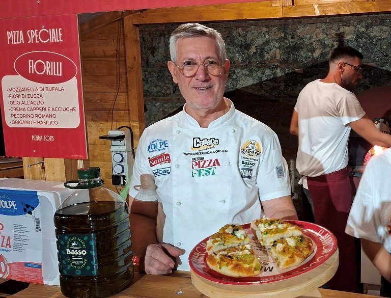Paestum Pizza Fest 2025, Costantino Borriello di Boris - Capaccio