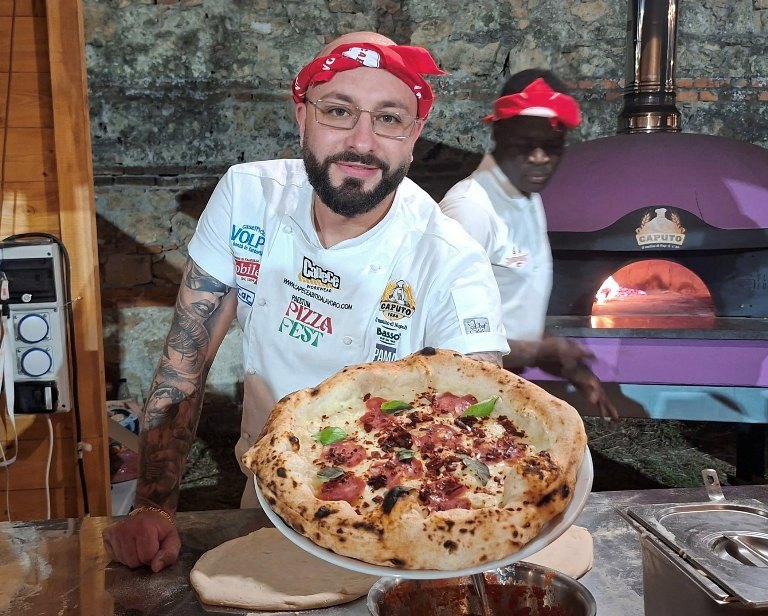 Paestum Pizza Fest 2025, Francesco Di Rosa di Da Cicchetto – Sicignano degli Alburni